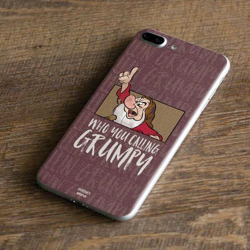 Disney Snow White Grumpy iPhone 8 Plus Skin